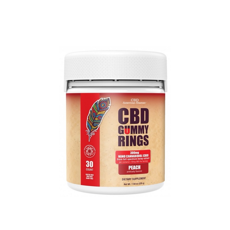 Nano Peach CBD Gummies