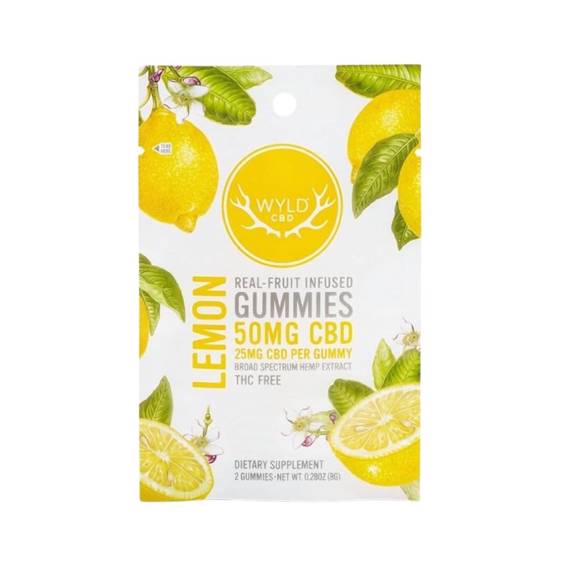 WYLD Lemon CBD Gummies