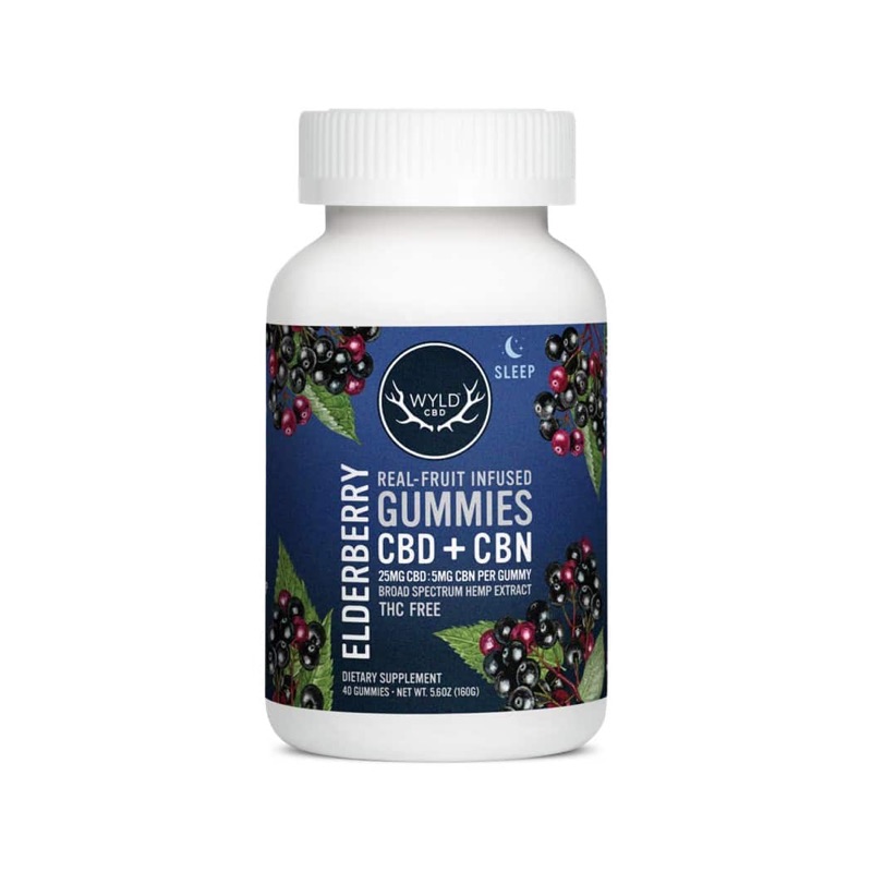 WYLD Elderberry CBD + CBN Gummies